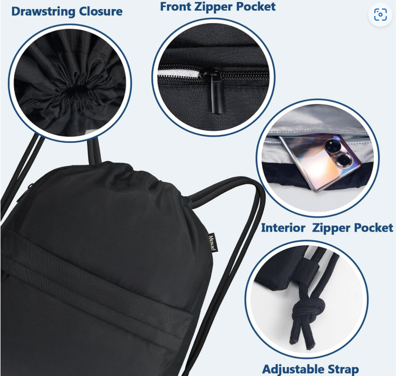 Drawstring Insulated Cooler/Carry Bag - Keep your Squid Go System together, and travel keeping your frozen gel packs cold much longer.