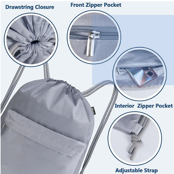 Drawstring Insulated Cooler/Carry Bag - Keep your Squid Go System together, and travel keeping your frozen gel packs cold much longer.